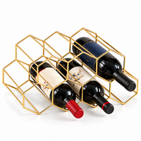 Casier à vin 7 bouteilles blanc ou bronze - vue produit
