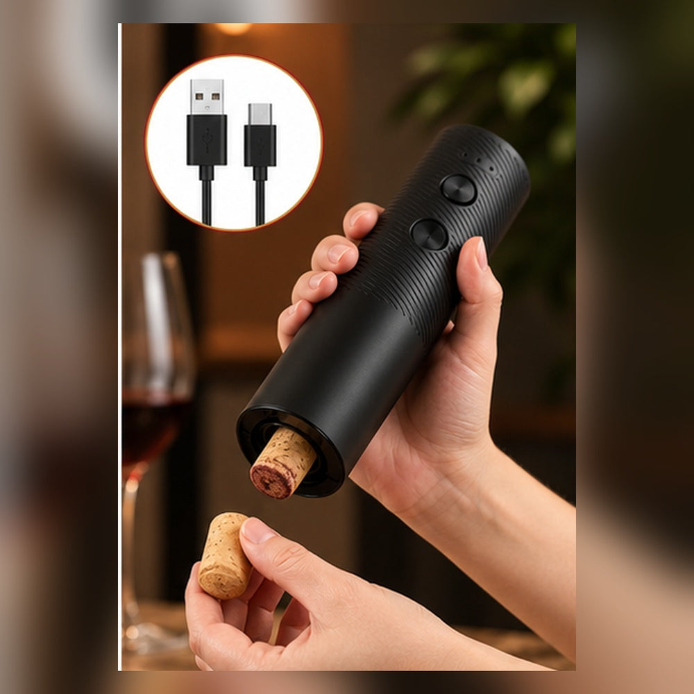 Tire-bouchon électrique pour le service du vin
